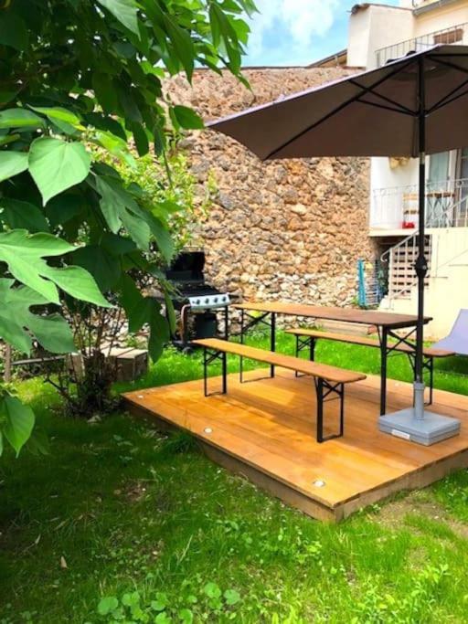 Joli T2 Jardin, Entre Mer/verdon Apartment